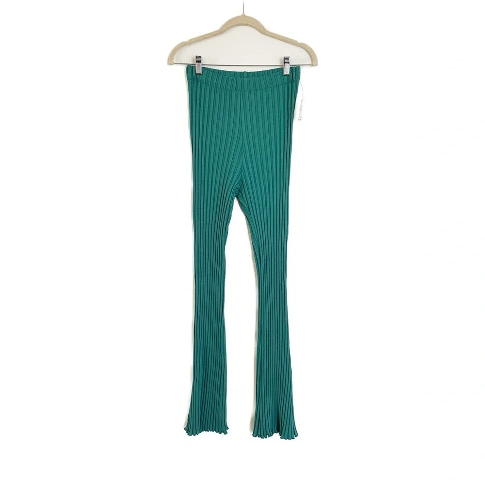 Simon Miller Rib Cyrene Ribbed Pant in Oasis Size XS NWT - Picture 5 of 6